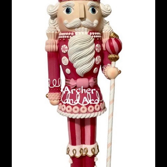 Pink peppermint nutcracker 22” - Picture 8 of 8